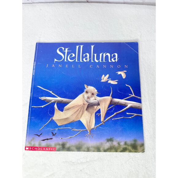 4 Book Set Janell Cannon Stellaluna Pinduli Verdi Crickwing Kids Literature Gift - Picture 2 of 12